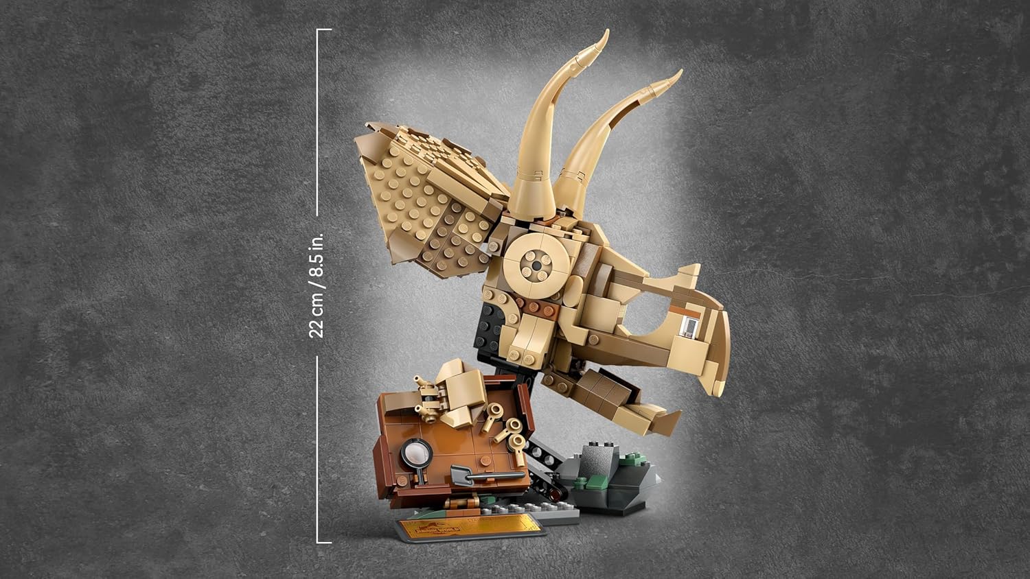LEGO 76969 Jurassic World Dinosaurier-Fossilien: Triceratops