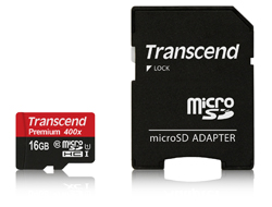 Transcend 16GB microSDHC Class 10 UHS-I MLC Klasse 10