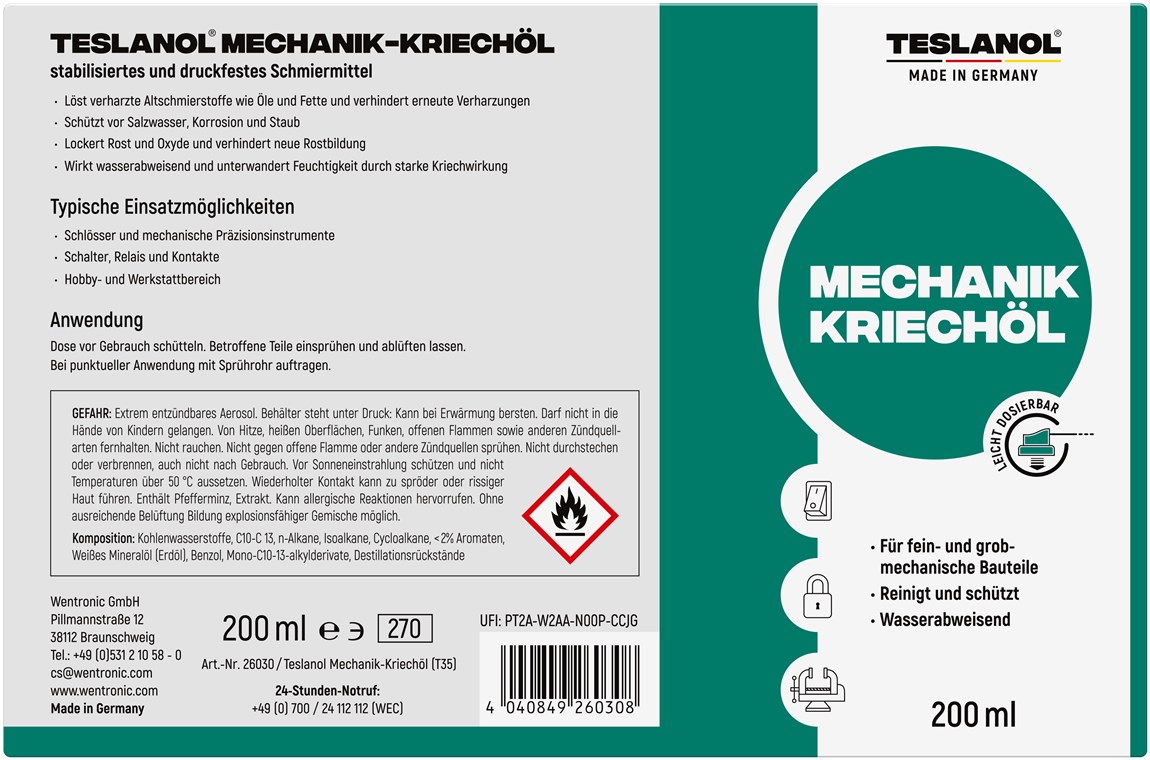 Mechanik-Kriechöl-Spray