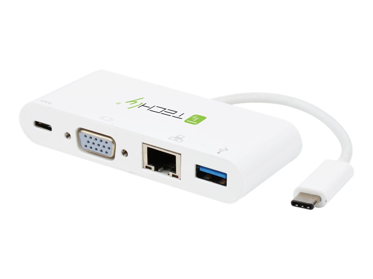 Techly Externer Videoadapter - USB-C 3.1 - VGA