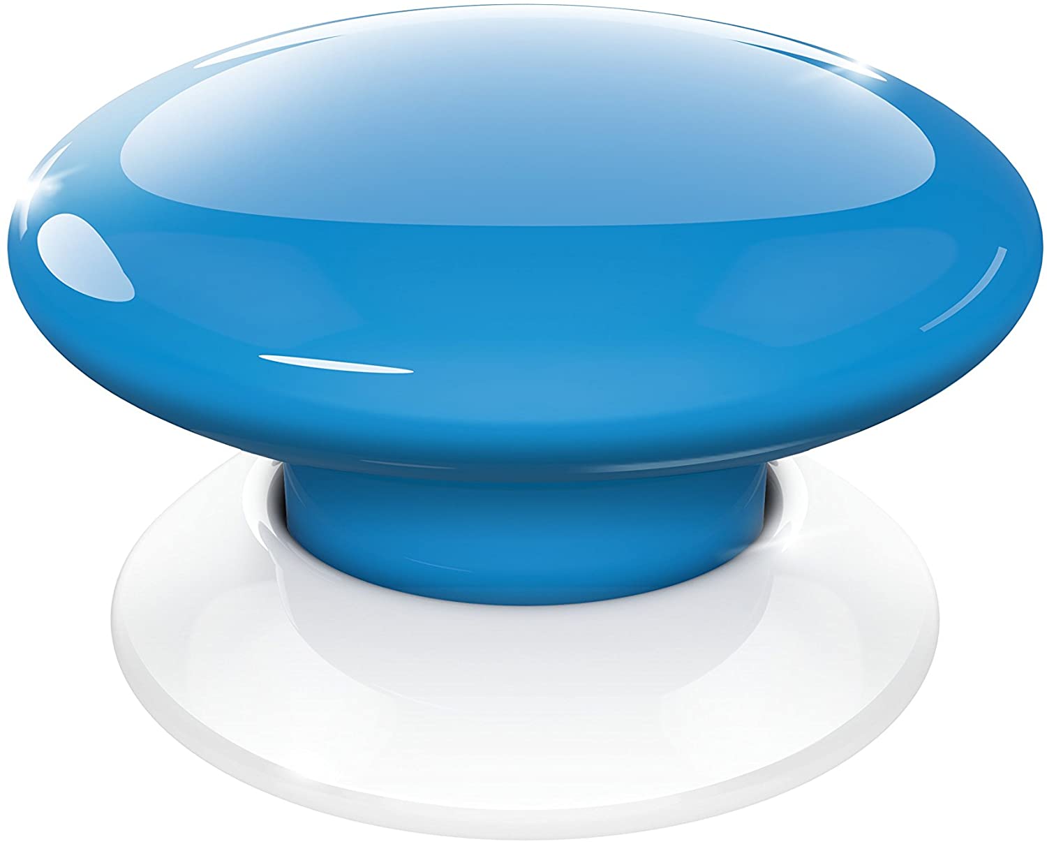 FIBARO The Button Blue / Z-Wave Plus Drahtlose Tragbare Schalt-Knopf, Blau, FGPB-101-6