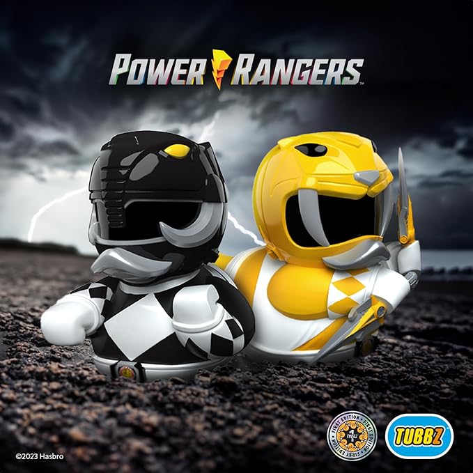 TUBBZ Sammelente - Power Rangers Black Ranger 9cm TUBBZ Sammelente - Power Rangers Yellow Ranger 9cm