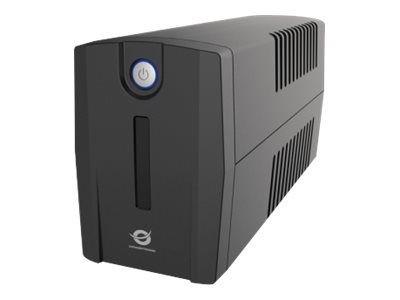 Conceptronic ZEUS01E Unterbrechungsfreie Stromversorgung (USV) Line-Interaktiv 0,65 kVA 360 W 4 AC-Ausgänge