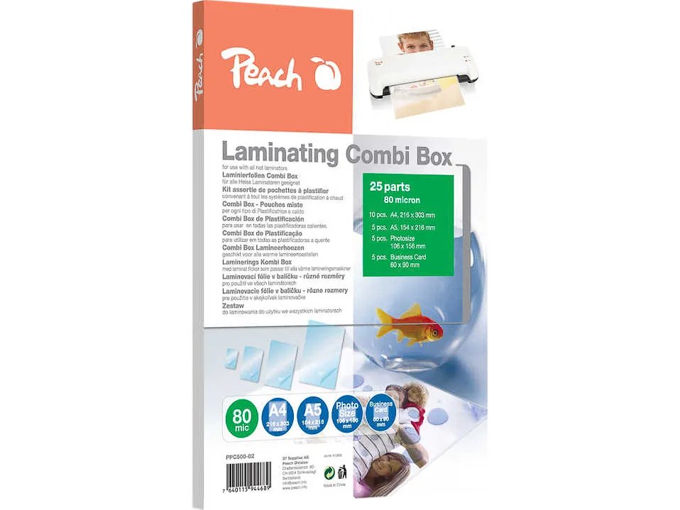 PPC500-02 PEACH LAMINIERSET (25)