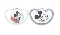 NUK Schnuller Disney Mickey Mouse 6-18 M. 2 Stück