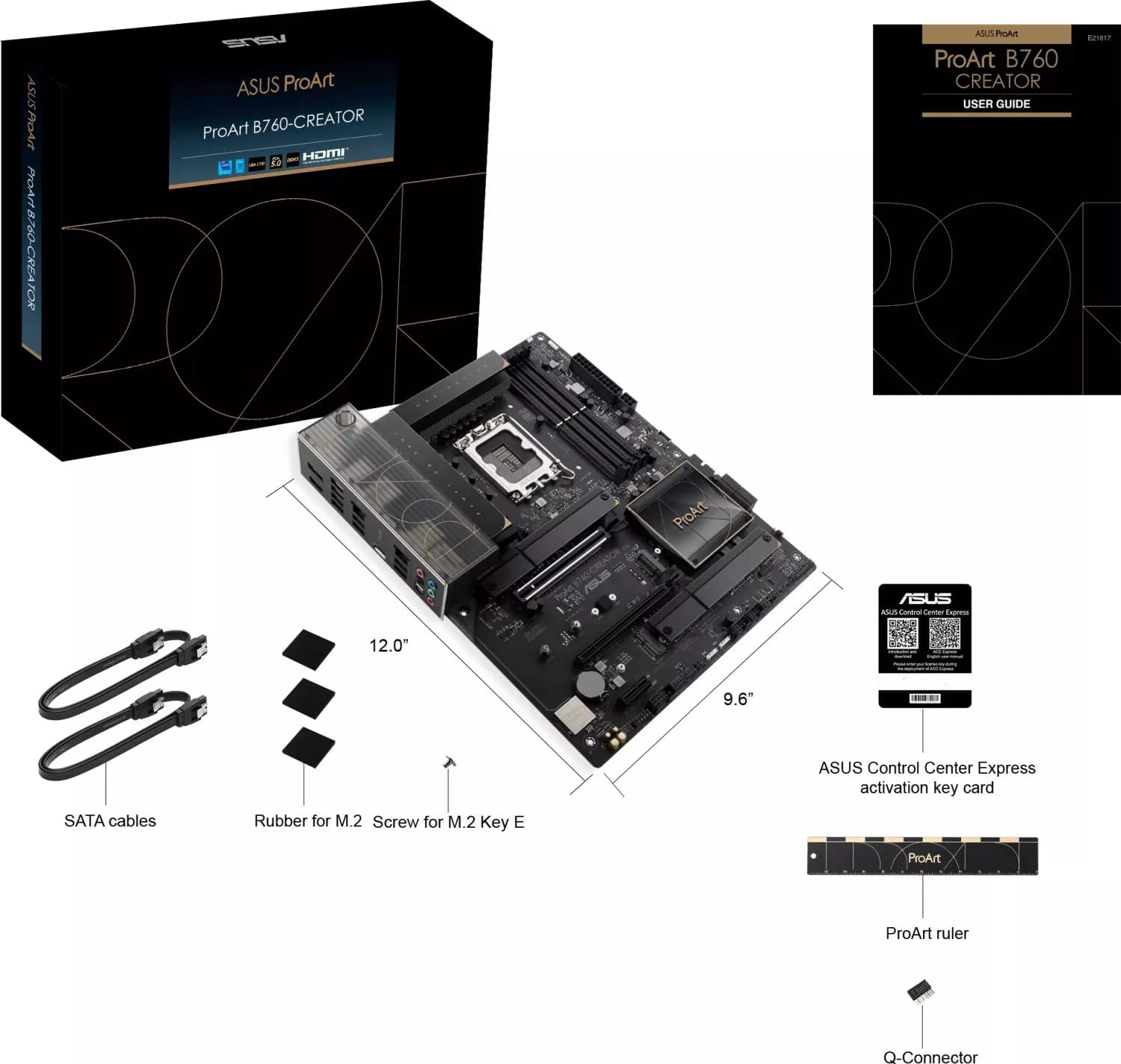 ASUS PROART B760-CREATOR Intel B760 LGA 1700 ATX