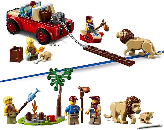 LEGO® City 60301 - Tierrettungs-Geländewagen (157 Teile) LEGO® City 60301 - Tierrettungs-Geländewagen (157 Teile)