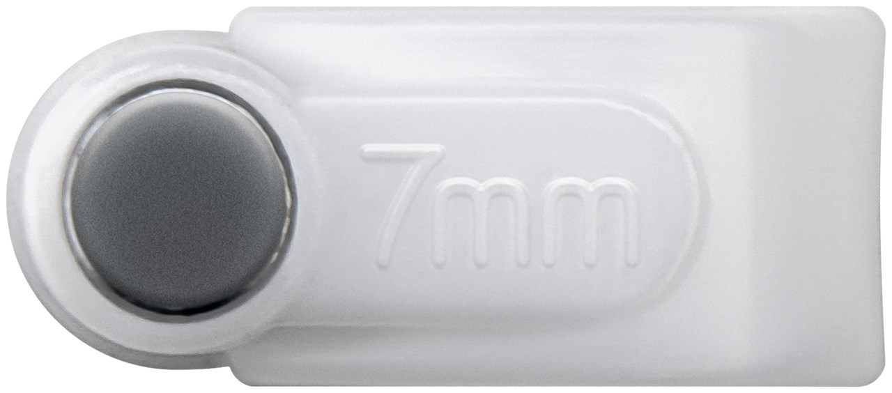 Kabelschelle 7 mm, weiß Kabelschelle 7 mm, weiß