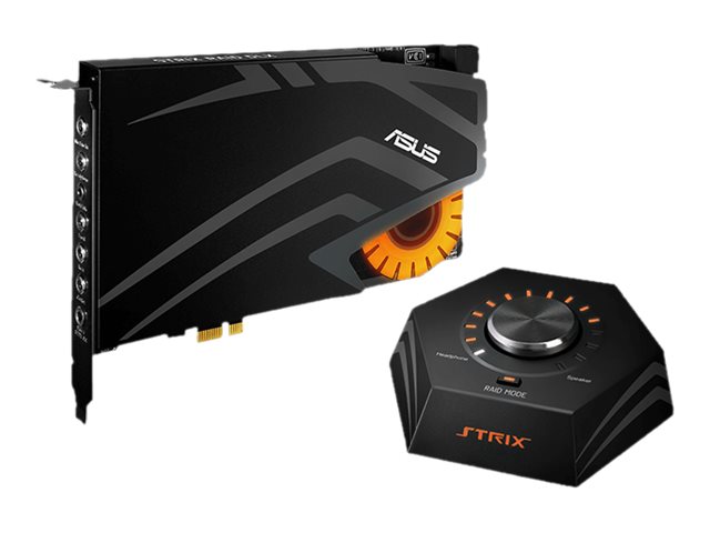 ASUS Strix Raid DLX - Soundkarte - 24-Bit - 192 kHz ASUS Strix Raid DLX - Soundkarte - 24-Bit - 192 kHz