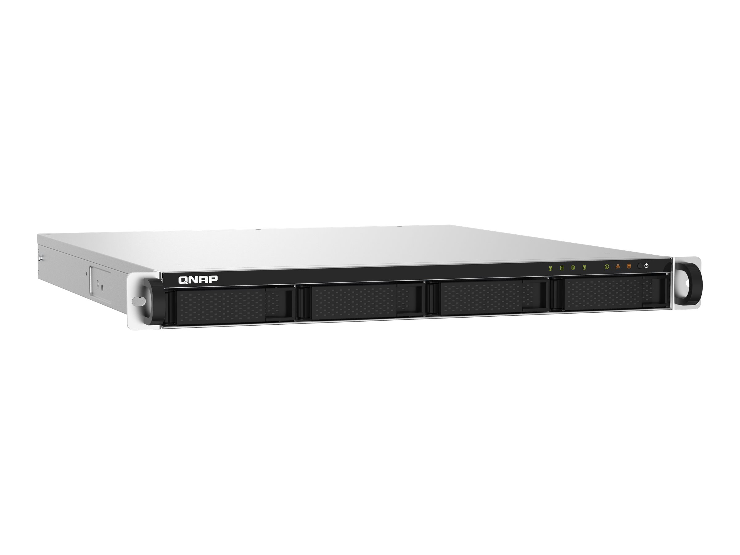 QNAP TS-432PXU-RP NAS Rack (1U) Annapurna Labs Alpine AL-324 2 GB DDR4 0 TB Schwarz