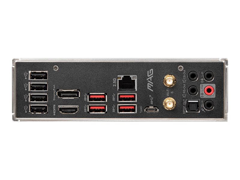 MSI MAG B660 TOMAHAWK WIFI DDR4 - Motherboard - ATX - LGA1700-Sockel - B660 Chipsatz - USB-C Gen2, USB 3.2 Gen 1, USB 3.2 Gen 2, USB-C Gen 2x2 - 2.5 Gigabit LAN, Wi-Fi, Bluetooth - Onboard-Grafik (CPU erforderlich)