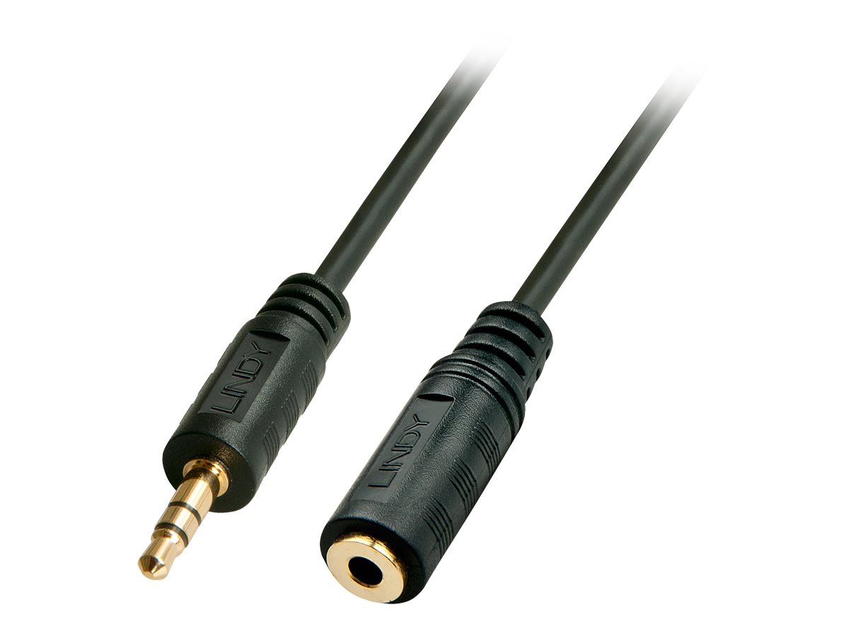 Lindy 35656 Audio-Kabel 10 m 3.5mm Schwarz