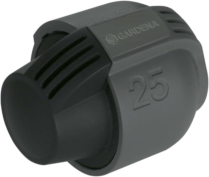 Gardena Sprinklersystem Endstück 25 mm Quick & Easy Gardena Sprinklersystem Endstück 25 mm Quick & Easy