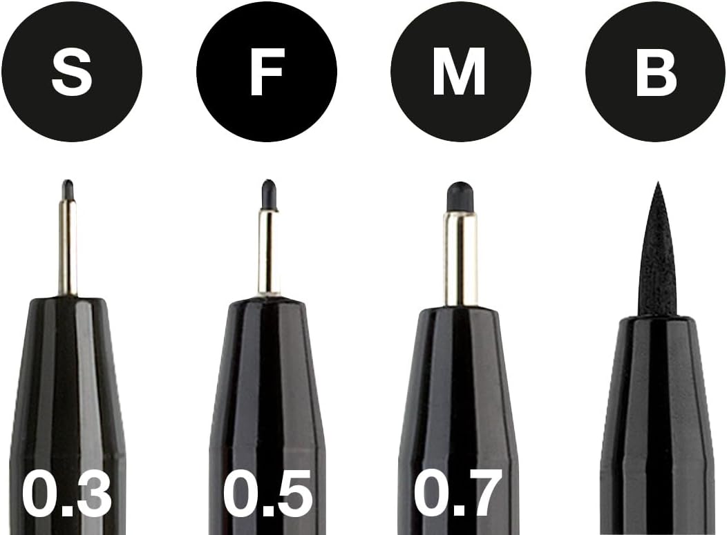 FABER-CASTELL Tuschestift Pitt Artist Pen Farbe 199 4x