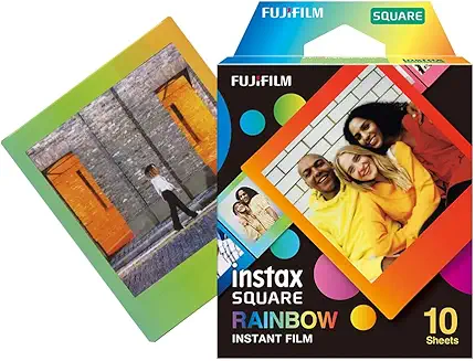 1 Fujifilm instax Square Film Rainbow