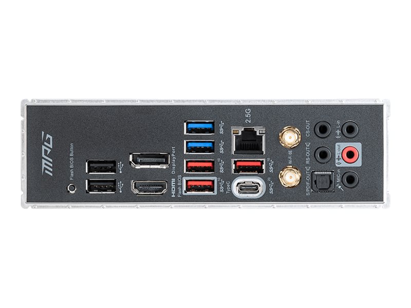 MSI MPG Z590 GAMING EDGE WIFI - Motherboard - ATX - LGA1200-Sockel - Z590 Chipsatz - USB-C Gen2, USB 3.2 Gen 1, USB 3.2 Gen 2, USB-C Gen 2x2 - 2.5 Gigabit LAN, Wi-Fi, Bluetooth - Onboard-Grafik (CPU erforderlich) MSI MPG Z590 GAMING EDGE WIFI - Motherboard - ATX - LGA1200-Sockel - Z590 Chipsatz - USB-C Gen2, USB 3.2 Gen 1, USB 3.2 Gen 2, USB-C Gen 2x2 - 2.5 Gigabit LAN, Wi-Fi, Bluetooth - Onboard-Grafik (CPU erforderlich)