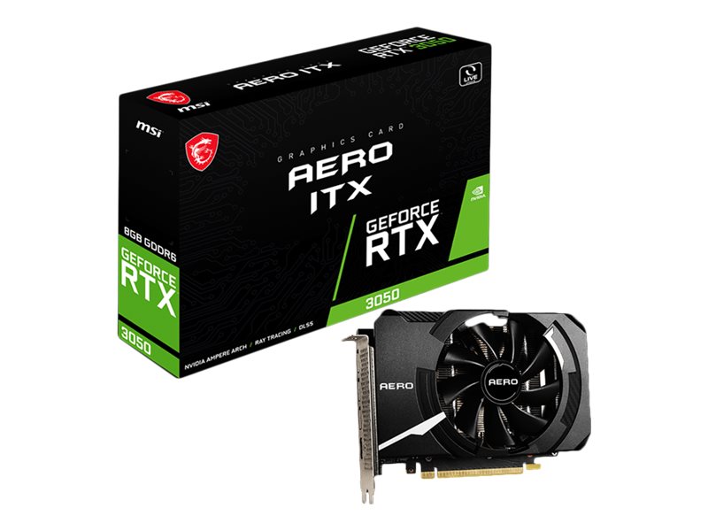 MSI GeForce RTX 3050 AERO ITX 8G - Grafikkarten