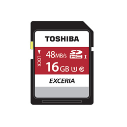 Toshiba EXCERIA N301 16 GB SDHC UHS-I Klasse 10