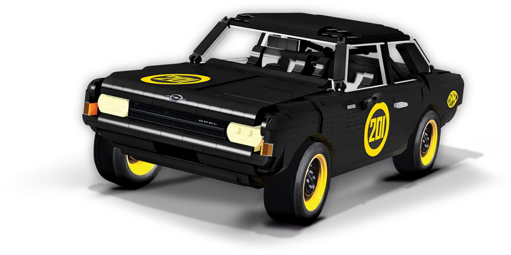 Cobi 24333 - Konstruktionsspielzeug - Opel Rekord C „Schwarze Witwe“