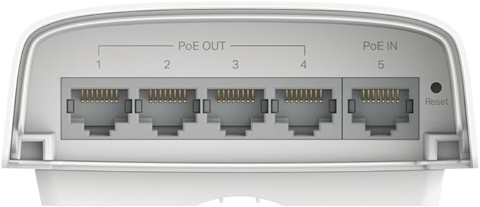 TP-Link Omada SG2005P-PD Netzwerk-Switch Managed L2/L2+ 10G Ethernet (100/1000/10000) Power over Ethernet (PoE) Desktop Weiß