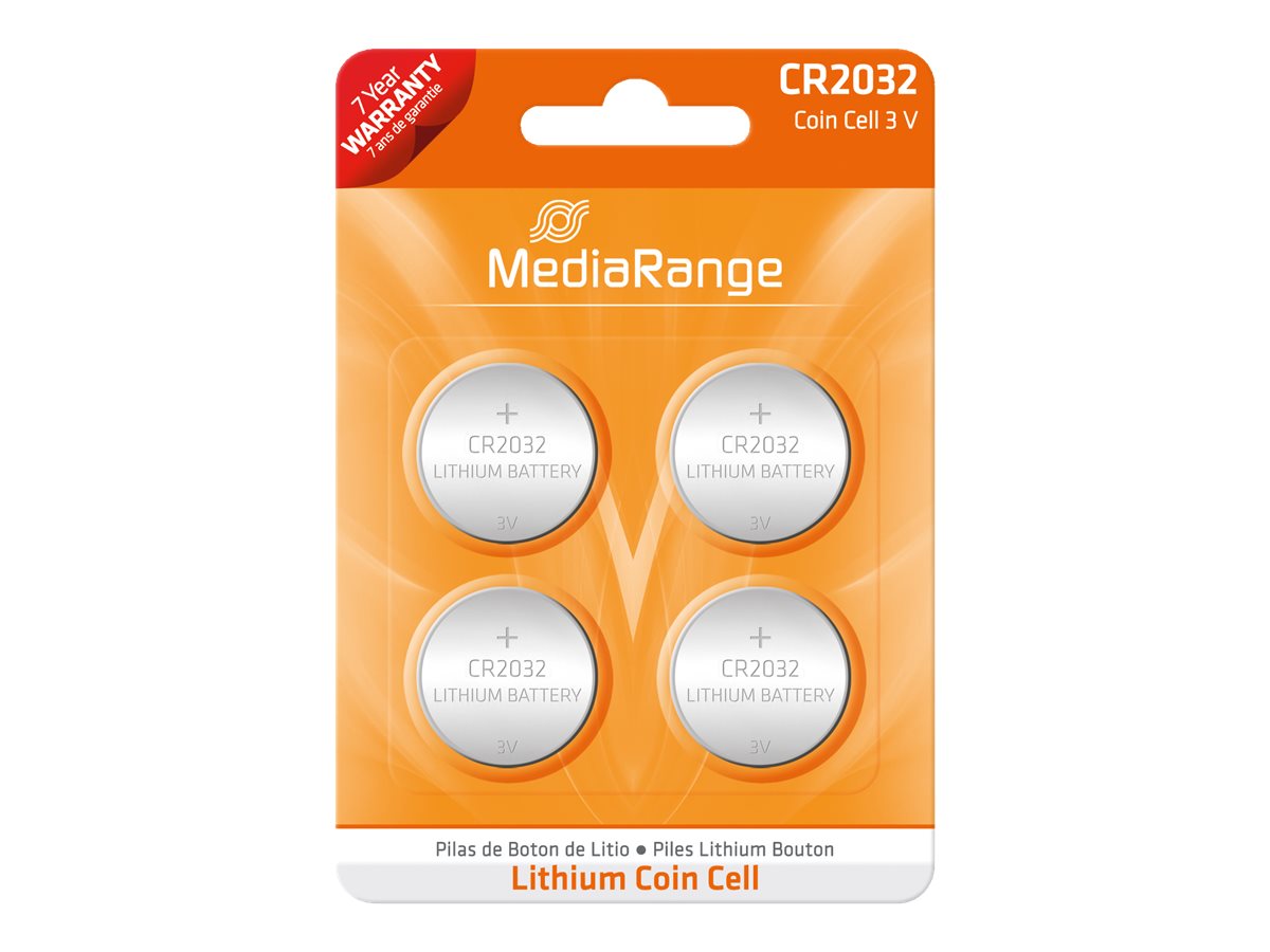 MediaRange MRBAT132 Haushaltsbatterie Einwegbatterie CR2032 Lithium