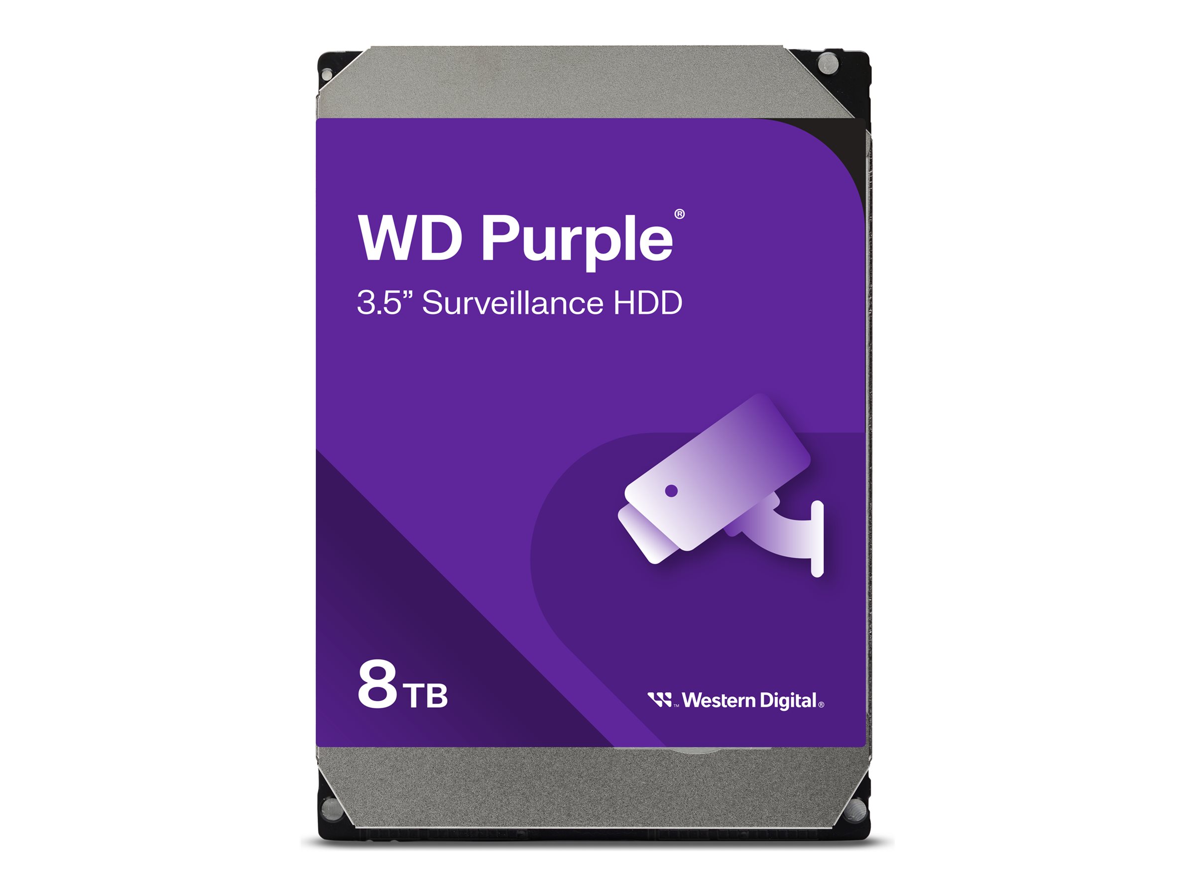 Western Digital Blue Purple Interne Festplatte 8 TB 5400 RPM 256 MB 3.5" Serial ATA III