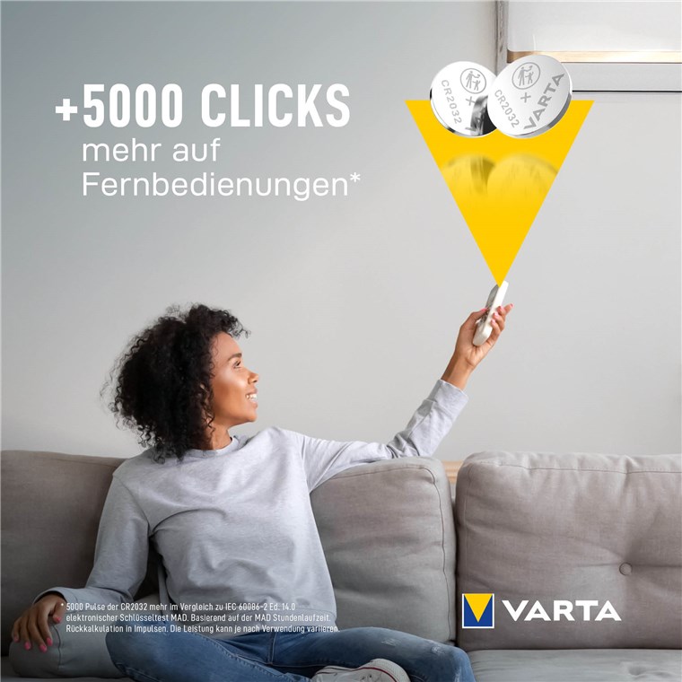 Varta 06032 Einwegbatterie CR2032 Lithium Varta 06032 Einwegbatterie CR2032 Lithium