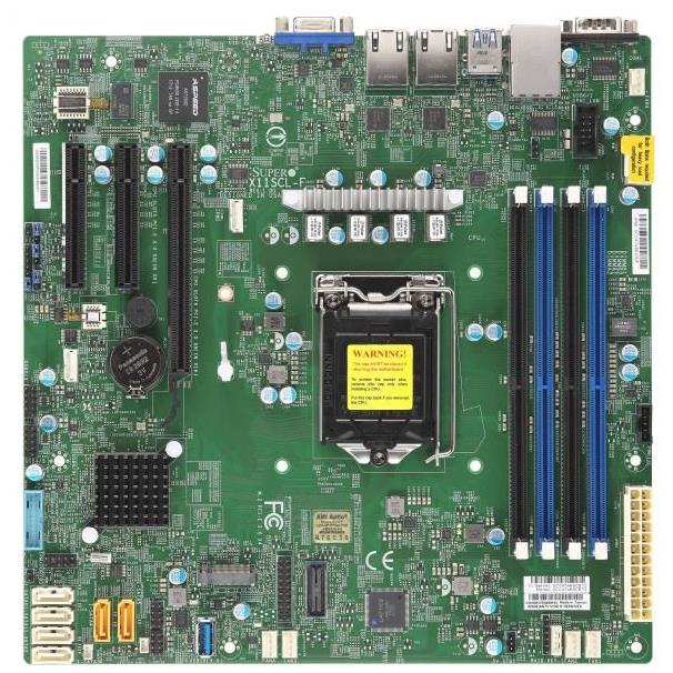 Supermicro X11SCL-F - Motherboard - micro ATX
