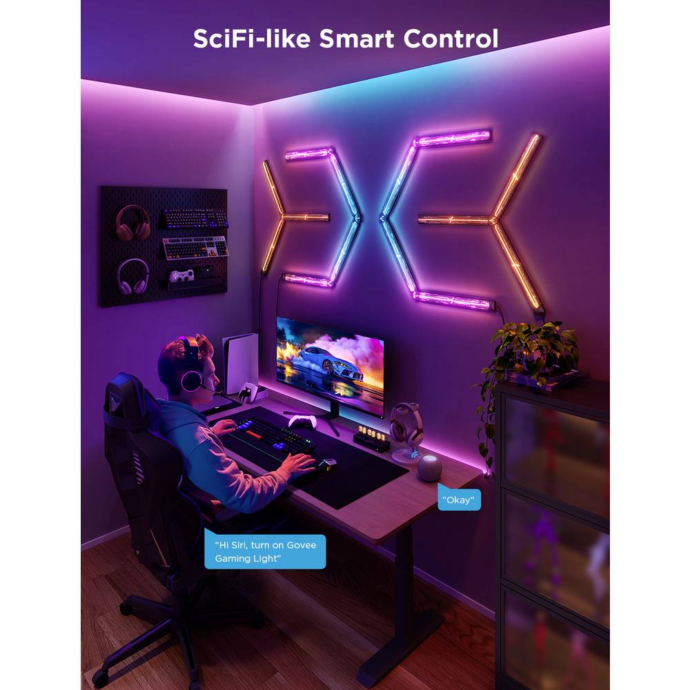 Govee RGBIC Gaming Wall Light (4+1) Govee RGBIC Gaming Wall Light (4+1)