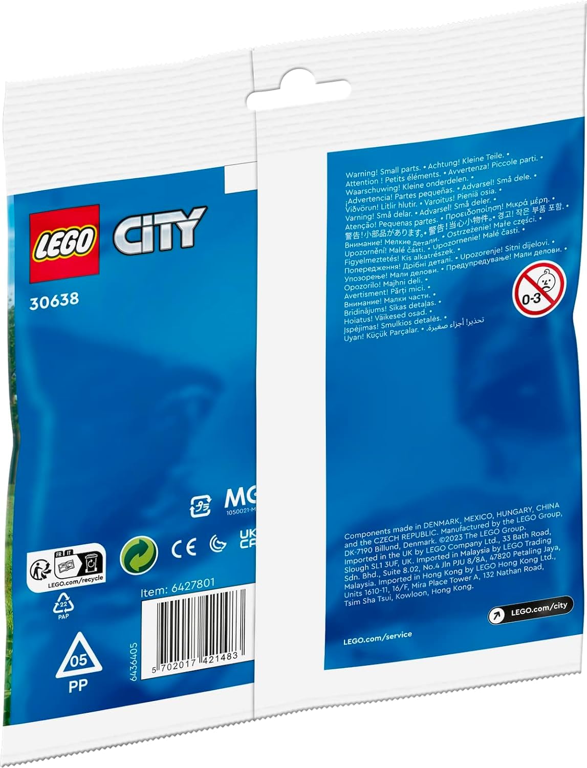 LEGO Poly Bags Fahrradtraining der Polizei 30638
