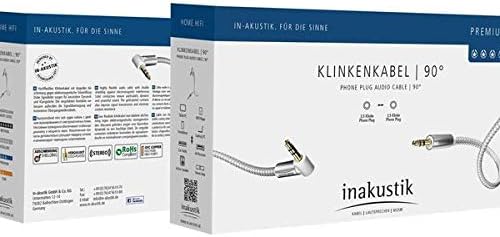 in-akustik Premium MP3 3,5 Klinke 90° 1,5 m