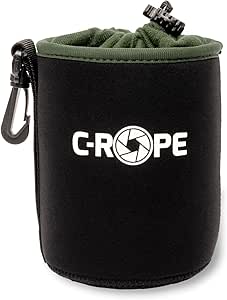 C-ROPE Objektivbeutel V2 Schwarz  Variation: L    18x12cm retail