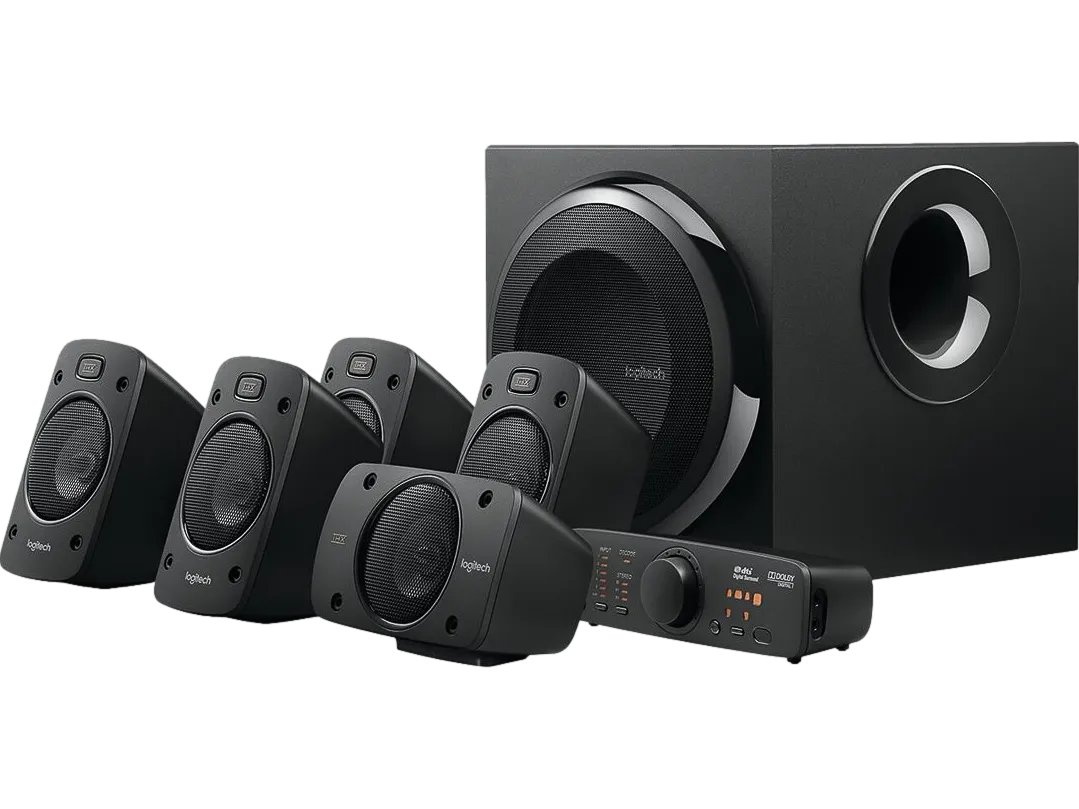 Logitech 980-000468 Lautsprecherset 500 W Universal Schwarz 5.1 Kanäle 67 W