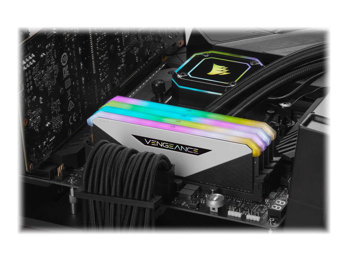 Corsair Vengeance RGB RT - DDR4 - Kit - 32 GB: 2 x 16 GB Corsair Vengeance RGB RT - DDR4 - Kit - 32 GB: 2 x 16 GB