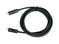 QNAP CAB-TBT315M-40G Thunderbolt-Kabel 1,5 m 40 Gbit/s Schwarz