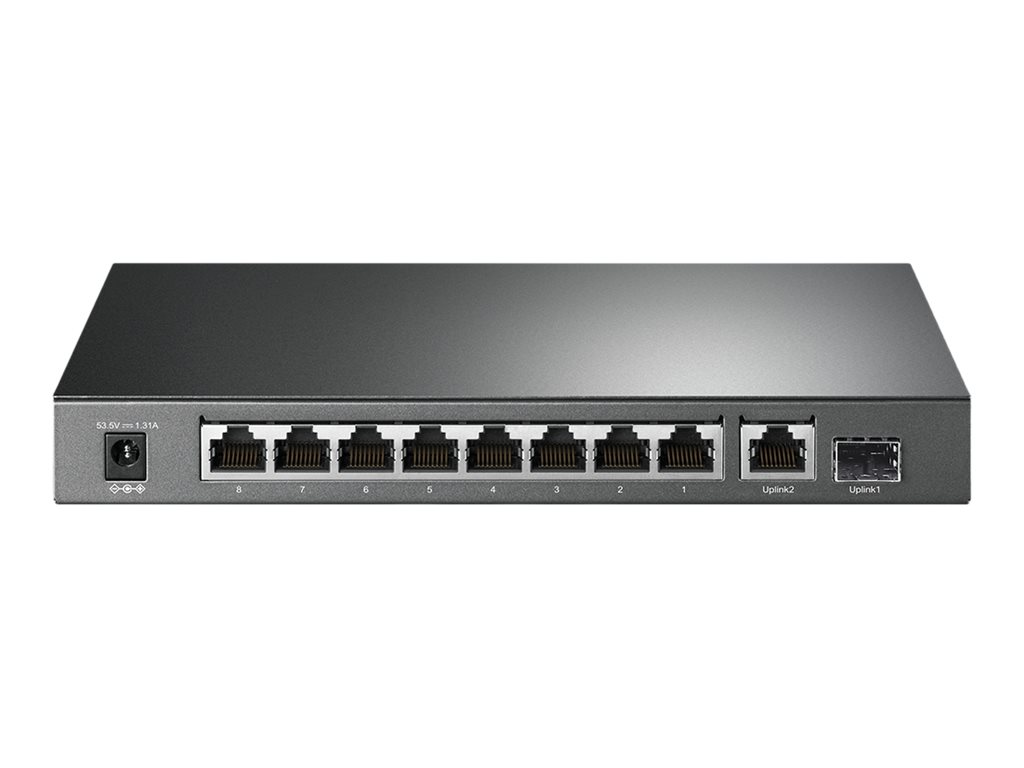 TP-Link TL-SG1210P Netzwerk-Switch Unmanaged Gigabit Ethernet (10/100/1000) Power over Ethernet (PoE) Grau TP-Link TL-SG1210P Netzwerk-Switch Unmanaged Gigabit Ethernet (10/100/1000) Power over Ethernet (PoE) Grau