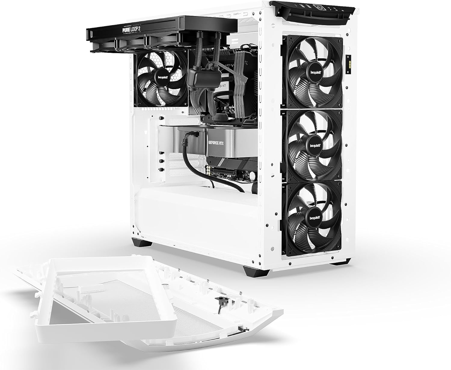 be quiet! Shadow Base 800 DX White Midi Tower Weiß be quiet! Shadow Base 800 DX White Midi Tower Weiß