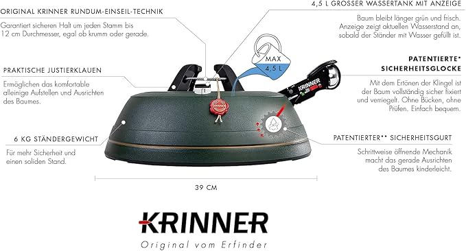 Krinner Ultra Grip XL 3,0 m / 12 cm / 4,5 L