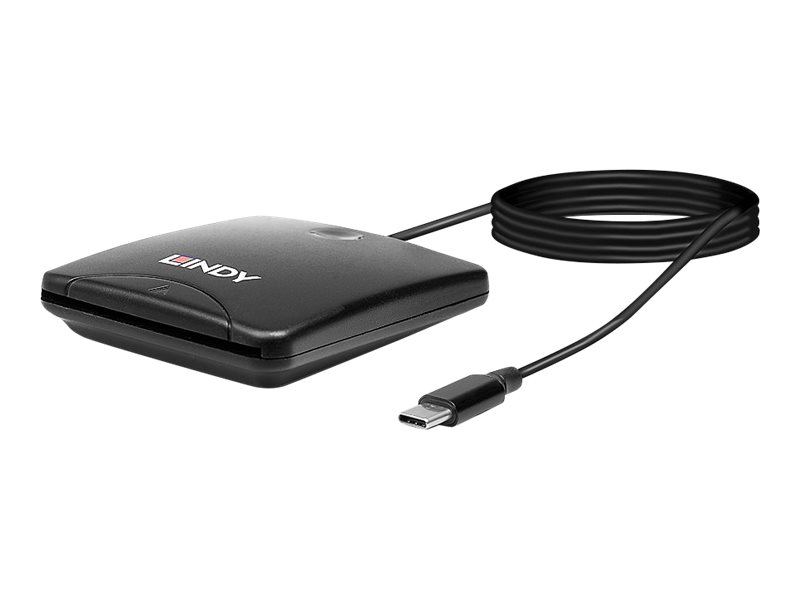 Lindy USB 2.0 Type C Smart Card Reader - SmartCard-Leser