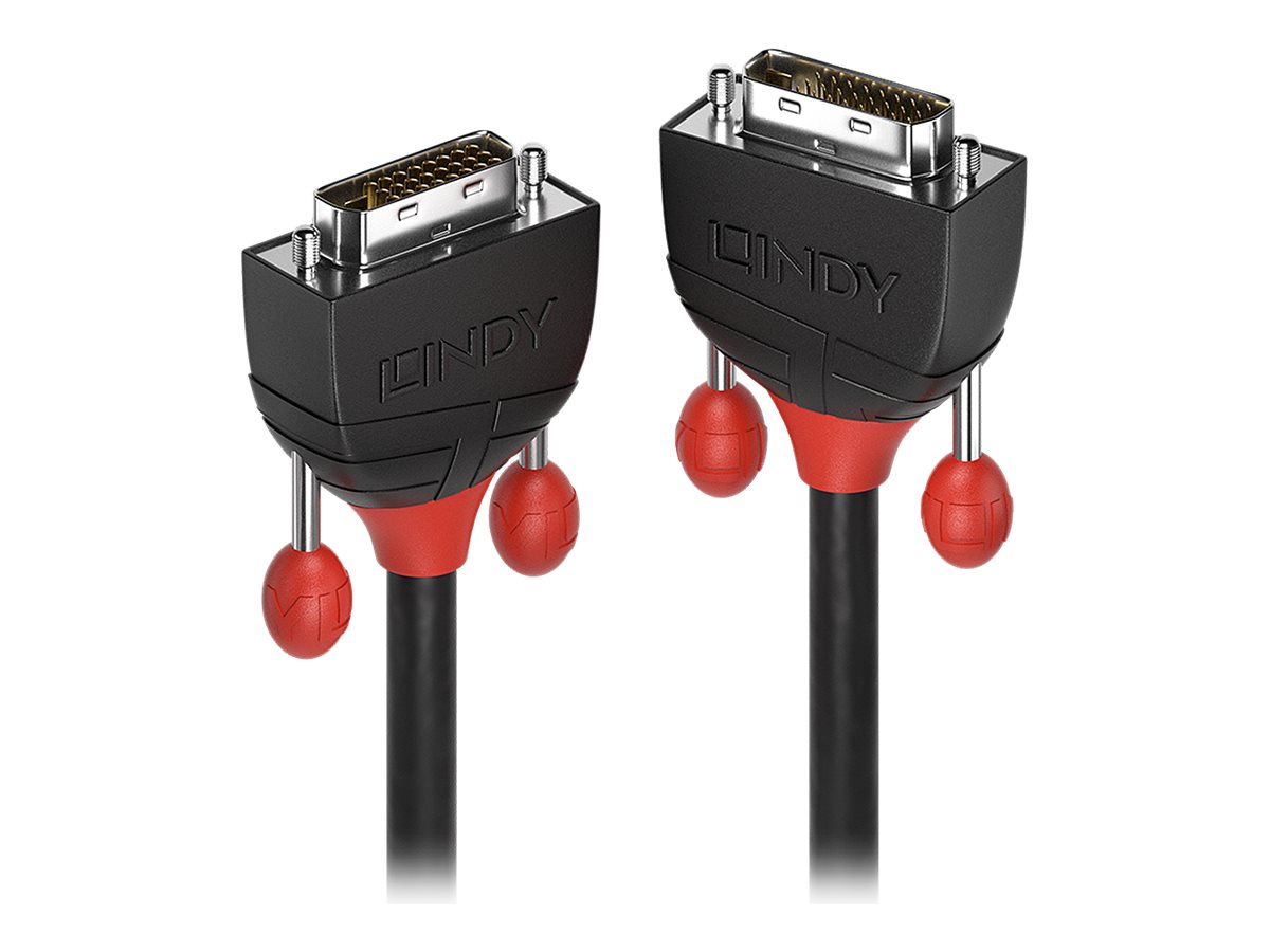 Lindy 36254 DVI-Kabel 5 m DVI-D Schwarz