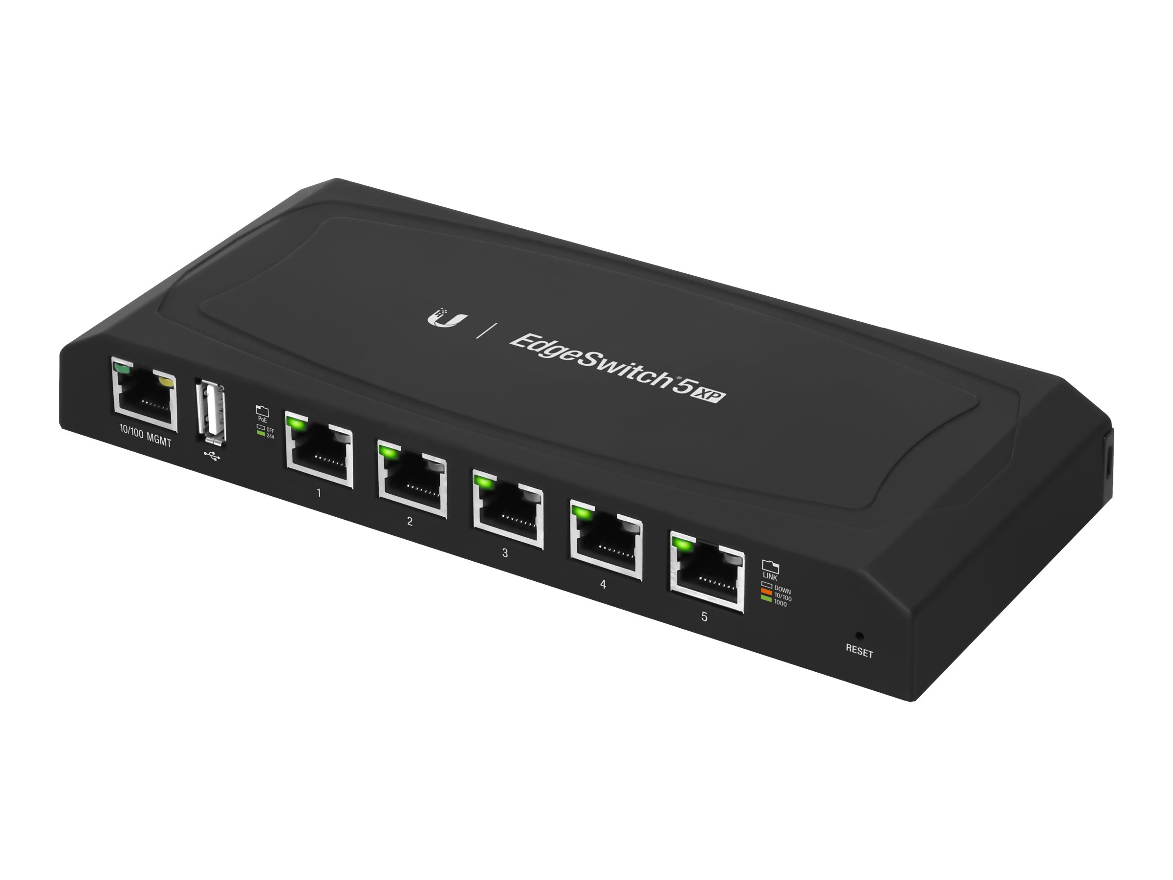 UbiQuiti EdgeSwitch ES-5XP - Switch - managed - 5 x 10/100/1000 (PoE)