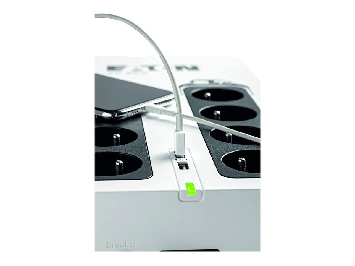 Eaton 3S550D Unterbrechungsfreie Stromversorgung (USV) Standby (Offline) 0,55 kVA 330 W 6 AC-Ausgänge