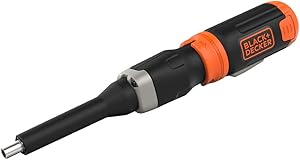 Black&Decker Batterie-Stabschrauber, 5tlg. Zubehör BCF601C