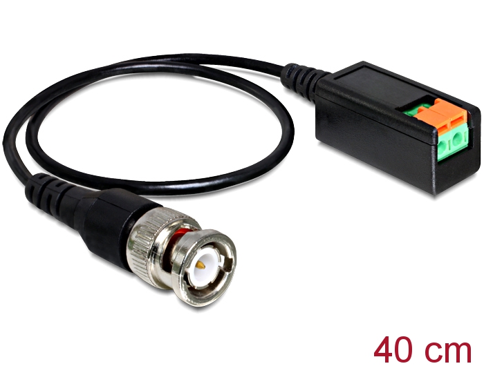 DeLOCK 83181 Signalkabel 0,4 m Schwarz