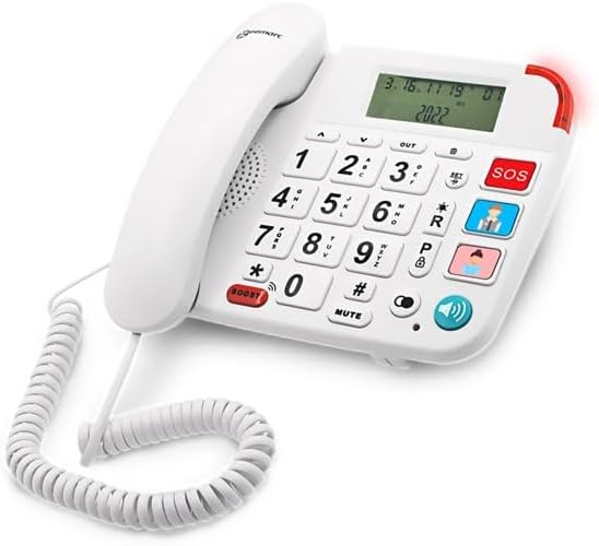 Geemarc DALLAS 20 Großtastentelefon weiß