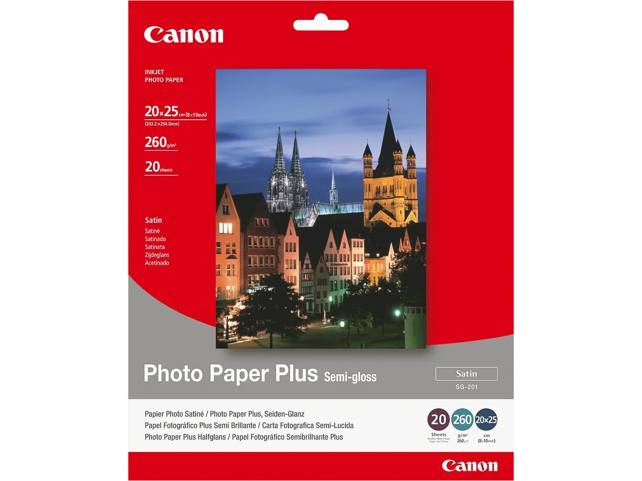 1686B018 CANON Fotopapier 20x25cm 20
