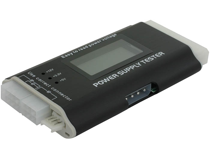DeLOCK 18159 Batterietester Schwarz/Weiß