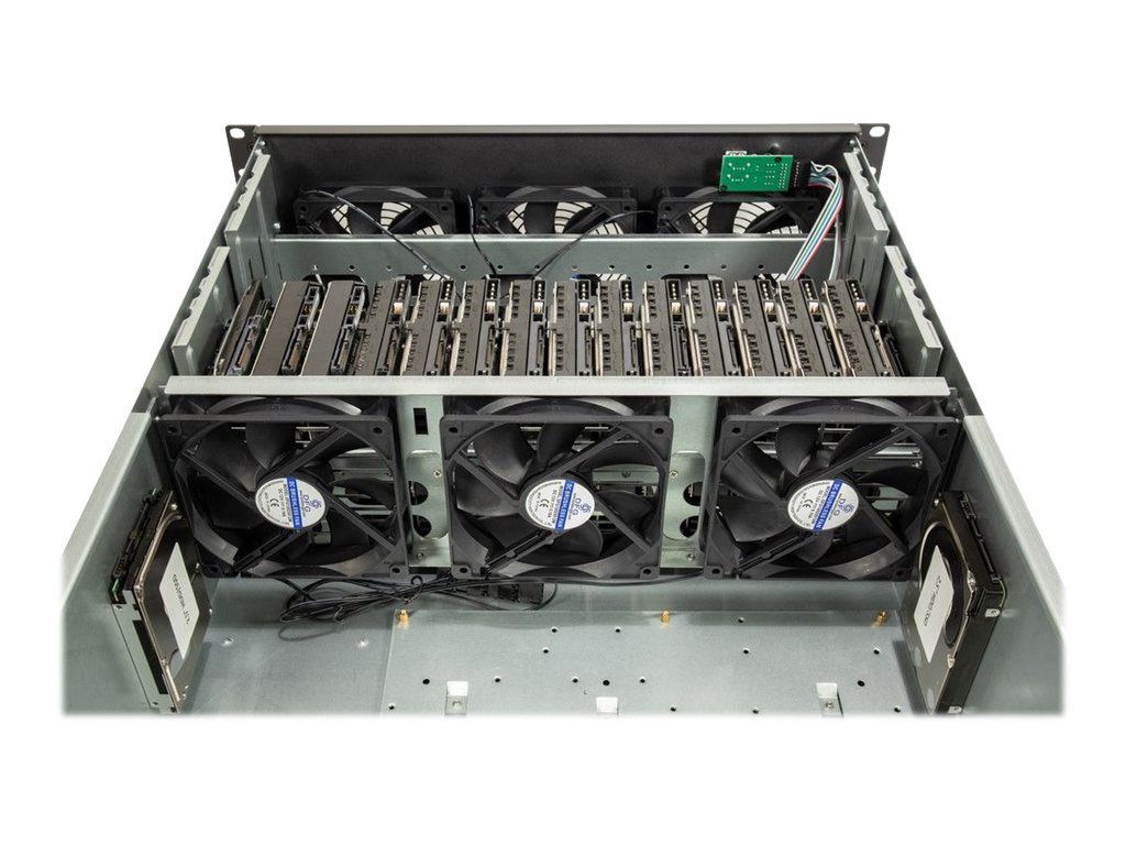 Inter-Tech 4F28 Mining - Rack-Montage - 4U - E-ATX - keine Spannungsversorgung (ATX) Inter-Tech 4F28 Mining - Rack-Montage - 4U - E-ATX - keine Spannungsversorgung (ATX)