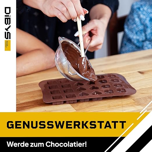 DIBYS SET ZUM SELBERMACHEN VON SCHOKOLADE MHD 11/2026