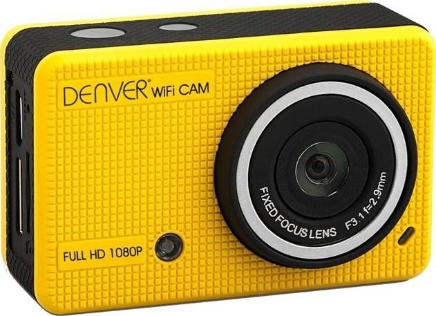 Denver Full HD Actioncam (8 Megapixel, WiFi, 3,8 cm (1,5 Zoll) Display, CMOS Sensor, USB) inkl. wasserdichtem Gehäuse bis 55 m Denver Full HD Actioncam (8 Megapixel, WiFi, 3,8 cm (1,5 Zoll) Display, CMOS Sensor, USB) inkl. wasserdichtem Gehäuse bis 55 m